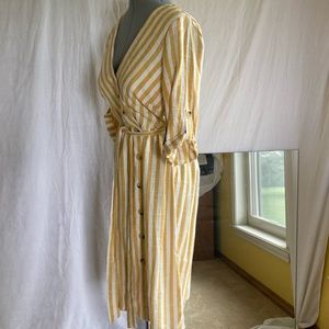 Striped Linen Dress from Lily Black, sz M